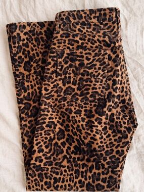 GAP - Leopard Print Corduroy Pants